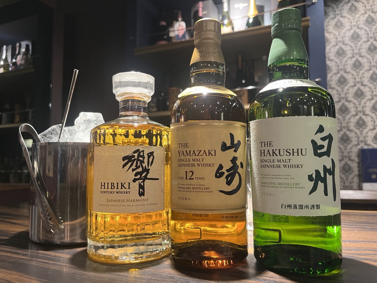 ウイスキーとアイスペール
